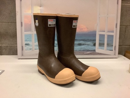 Copper Tan 16" Insulated Neoprene Boots - Size 11 - Lot 250