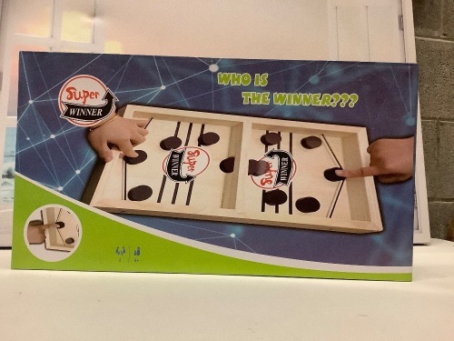 Lot of (5) Superwinner - Sling Puck Game - Lot 285