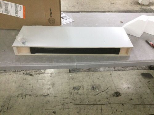 Hampton Bay Courtland 30 in. W x 10 in. D x 3 in. H Assembled Shaker Floating Shelf in Polar White