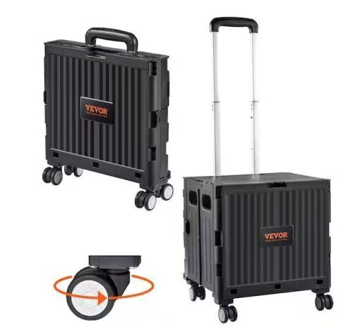 VEVOR Foldable Utility Cart 110 lbs. Load Capacity