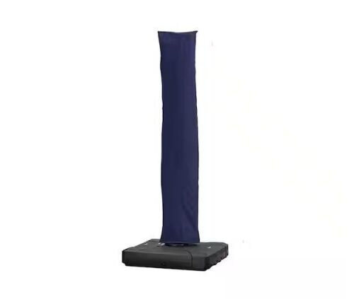 PURPLE LEAF 8 - 13 ft. Patio Umbrella Cover - Navy Blue (Medium Size)