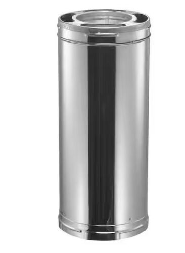DuraVent DuraPlus All-Fuel Chimney 6in. X 24in. Diameter Chimney Pipe