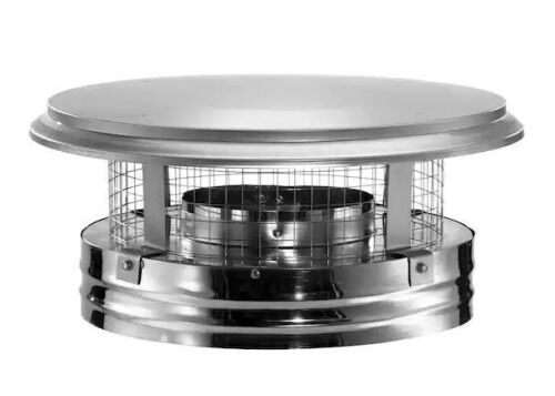 Lot of (2) DuraVent DuraPlus All-Fuel Chimney 6in. Diameter Chimney Cap