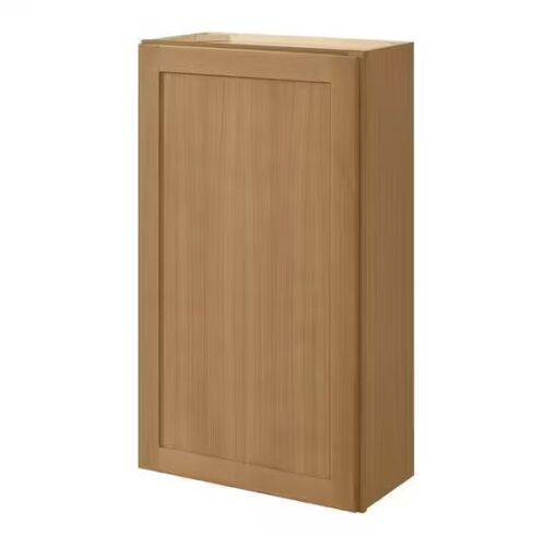Hampton Bay Avondale 24 in. W x 12 in. D x 42 in. H Ready to Assemble Plywood Shaker Wall Kitchen Cabinet in White Oak