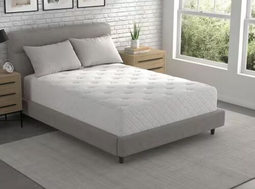 SLEEPFRESH Clean and Cool Queen Medium Hybrid 12 in. Mattress