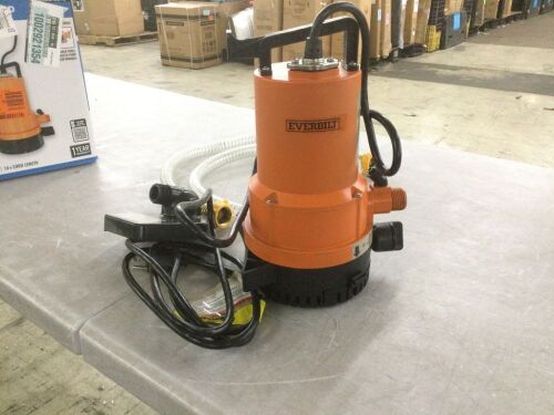 Everbilt 1/4 HP 2-in-1 Submersible Utility and Transfer Pump