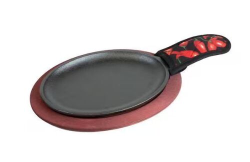 Lodge Cast Iron Fajita Skillet Set