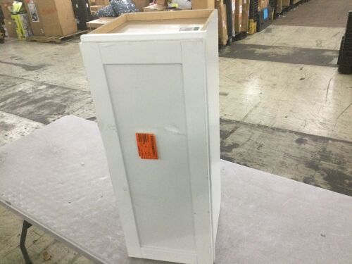 Assembled Shaker Kitchen Cabinet in Polar White