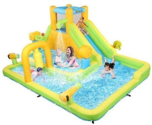 JOYMOR 10-in-1 Inflatable Water Slide Bounce House