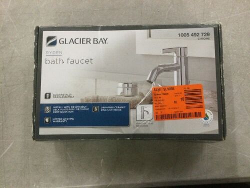 Glacier Bay Ryden Single Hole Single-Handle Bathroom Faucet