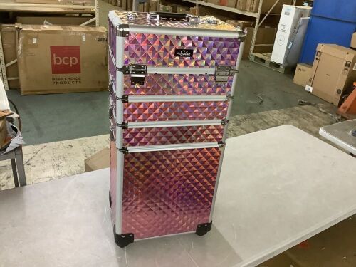 OMySalon Makeup Train Case - Missing Wheels