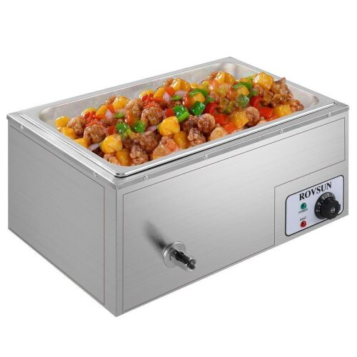 ROVSUN 21 QT Countertop Full Pan Electric Steam Table