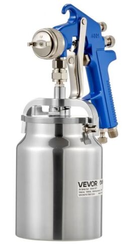 VEVOR Siphon Feed High Atomization Air Paint Spray Gun, 1000cc with 1.8 mm Nozzle