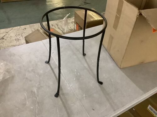 Achla Designs Ring Wrought Iron Metal Plant Stand