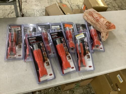 Lot of (11) RIGID EZ Change Plumbing Wrench Faucet Installation and Removal Tool