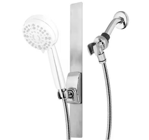 Waterpik 18 in. Magnetic Shower Slide Strip Accessory Kit in Chrome