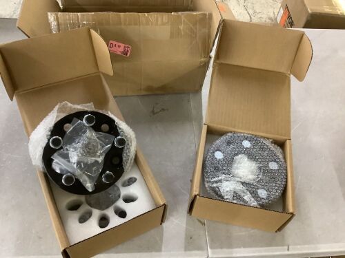 5x120 Hubcentric Wheel Spacers 1 inch 14x1.5 Studs 64.1mm Hub Bore