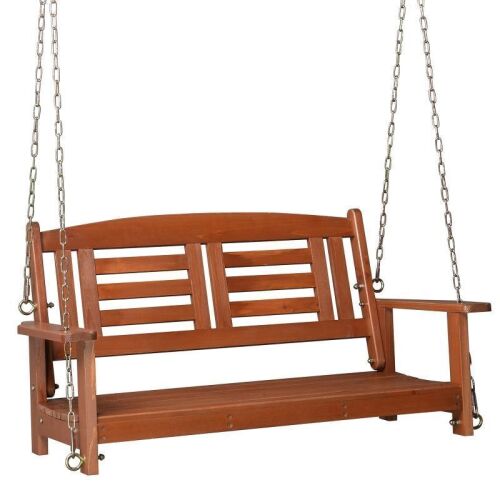 44 in 2-person Solid Wood Porch Swing