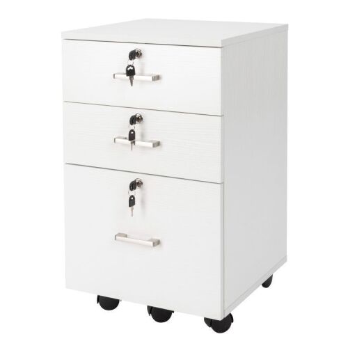 3 Drawer Rolling Filing Cabinet