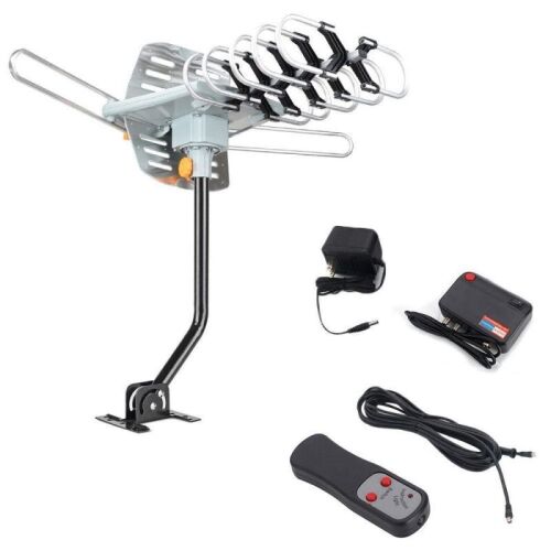 Outdoor Amplified Antenna Digital HD TV UHF/VHF/FM