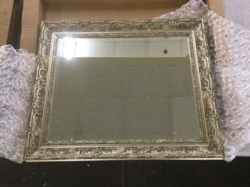 Decorative Framed Mirror, 20" x 24"