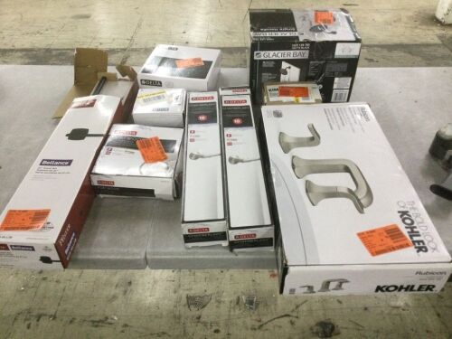 Lot of Bathroom Hardware - Uninspected