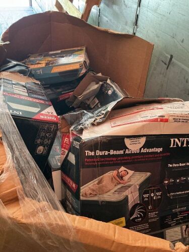 Air Mattress Salvage, Uninspected, May Be Damaged