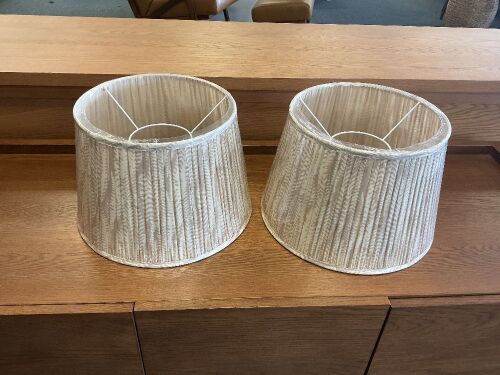 OKA Lamp Shade, Lot of 2, 9" Tall