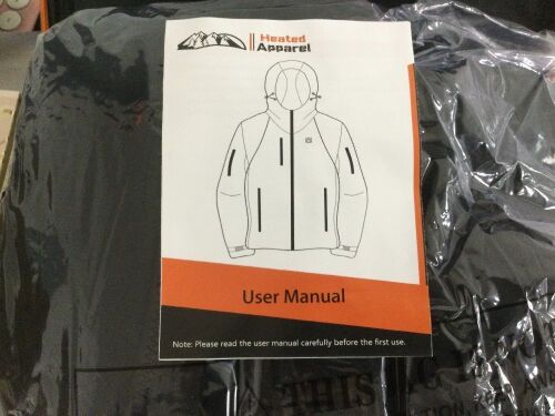 Heated Jacket for Men size Small