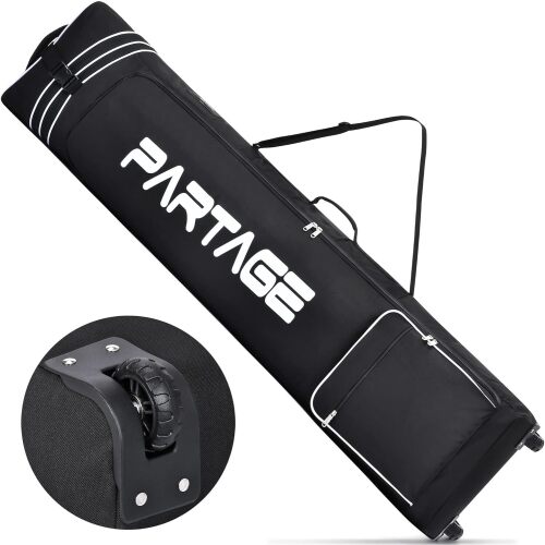 Partage Snowboard Bag with Wheels, Snowboard Bag for Air Travel