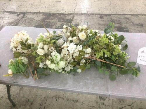 Lot of Artificial Flowers