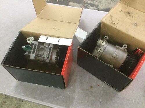Lot of (2) AC Compressor, Unknown Fit