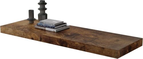 Wooden Floating Wall Shelf, 36" x 12.75" x 2"