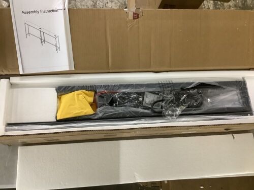Narrow Console Table with Outlets