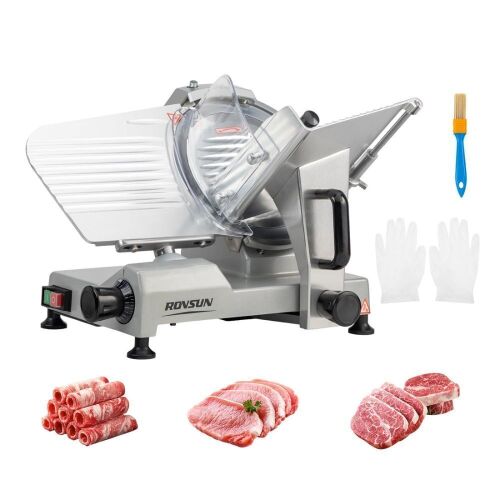 ROVSUN 8" 300W 110V Manual Gravity Feed Meat Slicer