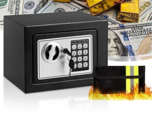 Locksworth 0.25 Cubic Feet Electronic Digital Safe Box