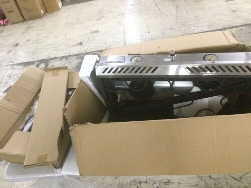 ROVSUN 2-Burner 150000 BTU Camping Propane Stove with Wheels & Side Shelves