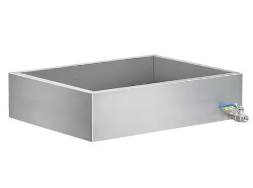 11.2 Gal. Stainless Steel Maple Syrup Evaporator Pan with 1 Valve