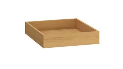Hampton Bay 14 in. W x 3.5 in. H Cabinet Roll-Out Tray Kit in Natural Maple