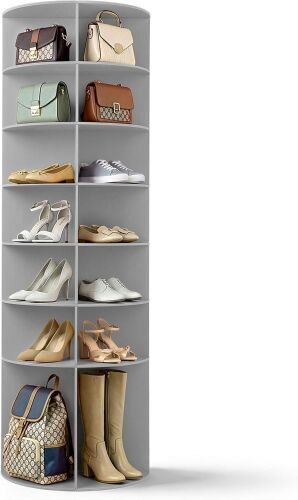 7 Tier Rotating Shoe Rack