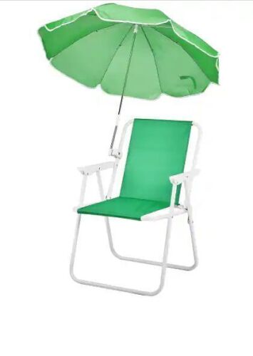 Portable Folding Beach Chair with Umbrella