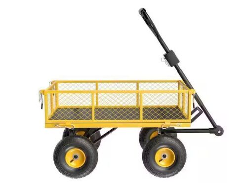 VINGLI Metal Garden Cart
