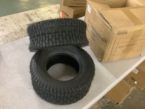 16x6.50-8 Turf Tires 4 Ply, Set of 2