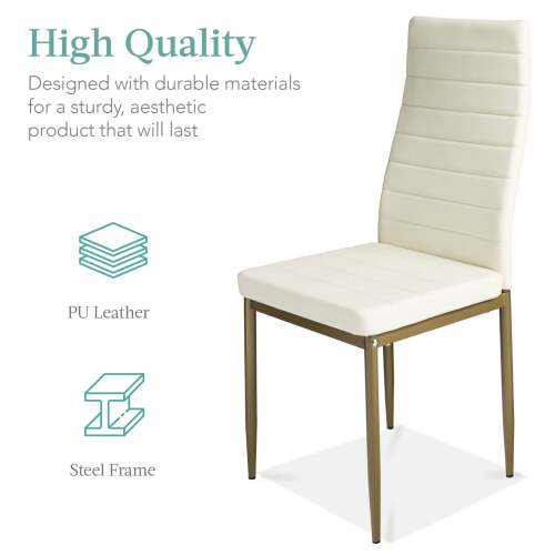 4-Piece Leather Chairs