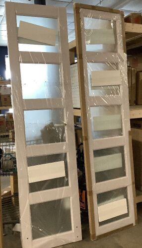 Set of 2 Barn Doors - No Hardware