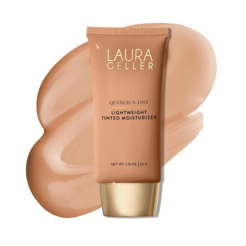 Quench-n-Tint Tinted Moisturizer - Sheer to Light Buildable Coverage - Natural Glow Finish - Lightweight Formula with Hyaluronic Acid, 04 Medium