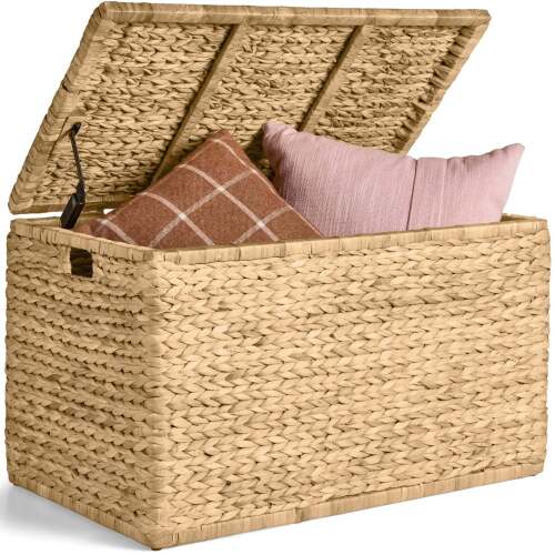 Storage Trunk w/ Lid & Handles, Storage Bench, Toy Chest