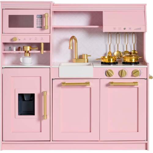 Pretend Play Kitchen with Espresso Machine
