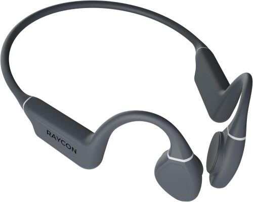 Raycon Bone Conduction Headphones Bluetooth - Open Ear Running Headphones, Sweat & Water-Resistant Earbuds with Mic for Sports & Workouts, 13hr Playtime (Gray)