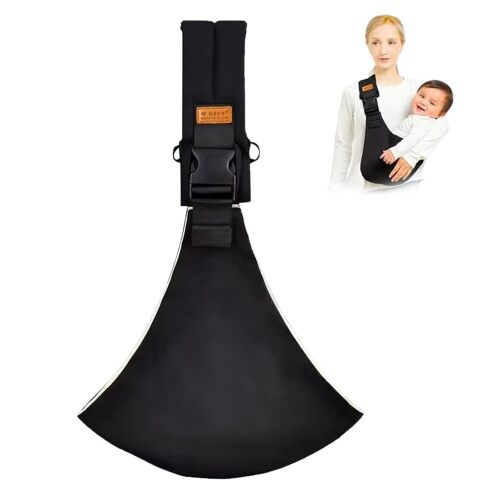 yemyig Baby Sling Carrier,Toddler Carrier, 2024 New Baby Carrier Newborn to Toddler,Portable Lightweight Non-Slip Hip Seat Carrier 10-30lbs(Black)